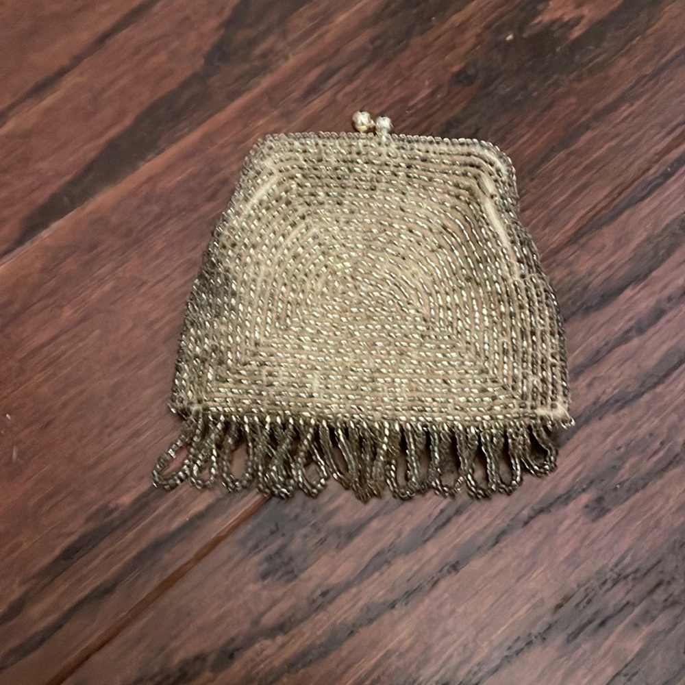 Vintage Beaded Coin Purse